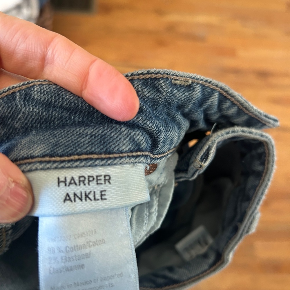 Paige Harper Ankle Jeans 27 - Picture 6 of 9